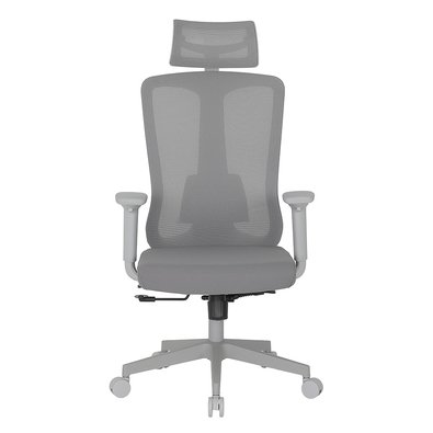 Cadeira de Escritório Ergonômica DT3 Maya Grey Frame, Até 120Kg, Reclinável, Malha e Tecido, Cinza Claro - 14672-0