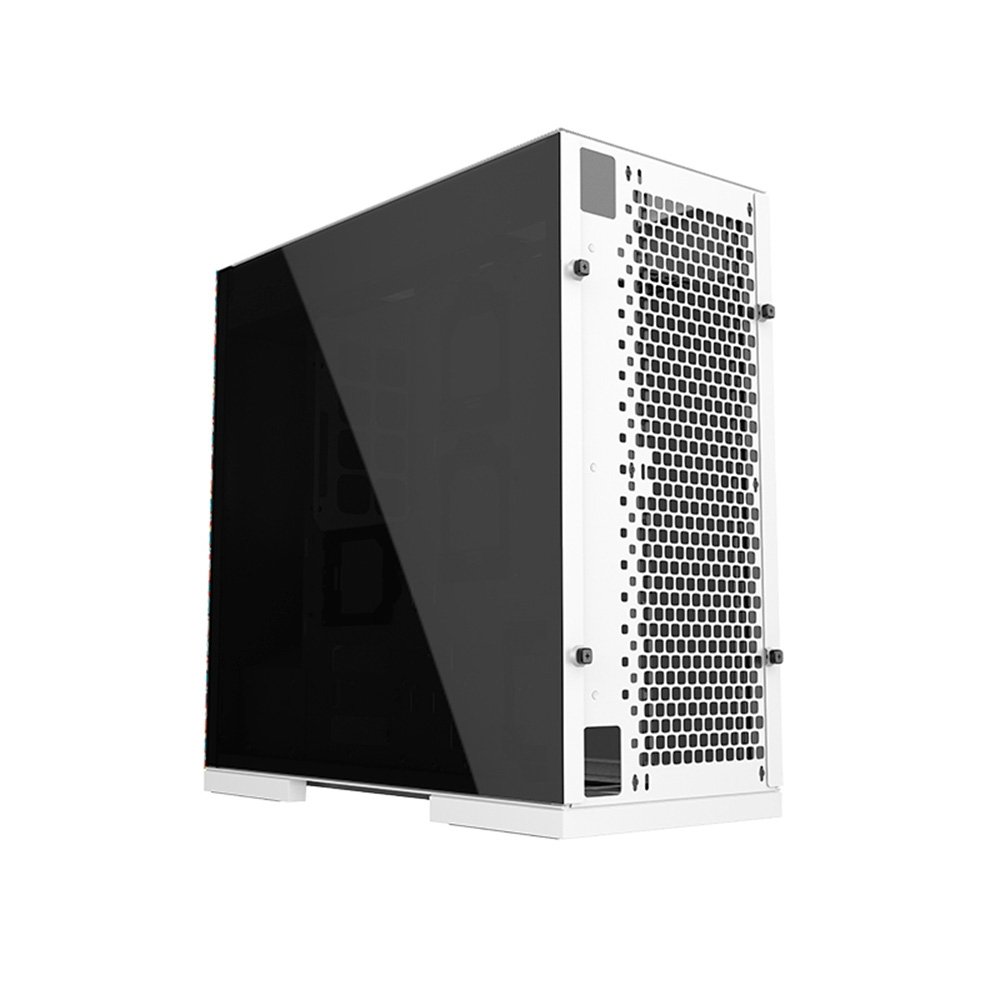 Imagem 3 de 9 do produto Gabinete Gamer Geometric Future Model 8 Bohemia, Mini Tower, ITX, Lateral em Vidro, Branco - GEO-M8-BOH