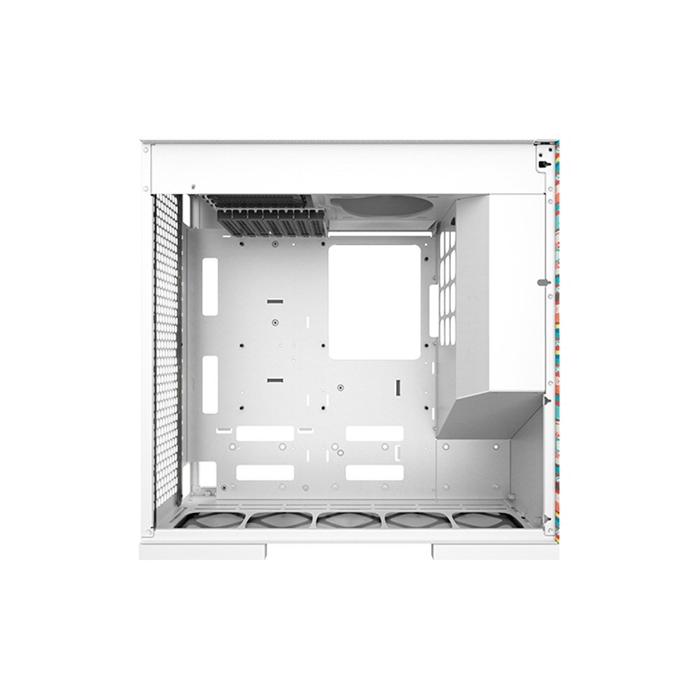 Gabinete Gamer Geometric Future Model 8 Bohemia, Mini Tower, ITX, Lateral em Vidro, Branco - GEO-( Balão.info)-BOH - view 4