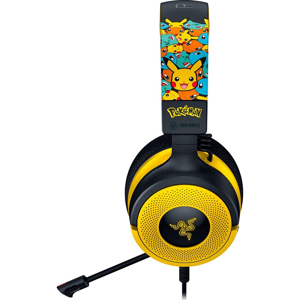 Headset Gamer Razer Kraken V4 X, Som Surround 7.1, Conexão USB, Pokémon Kanto Starters Edition - RZ04-05180300-R3M1 - view 2