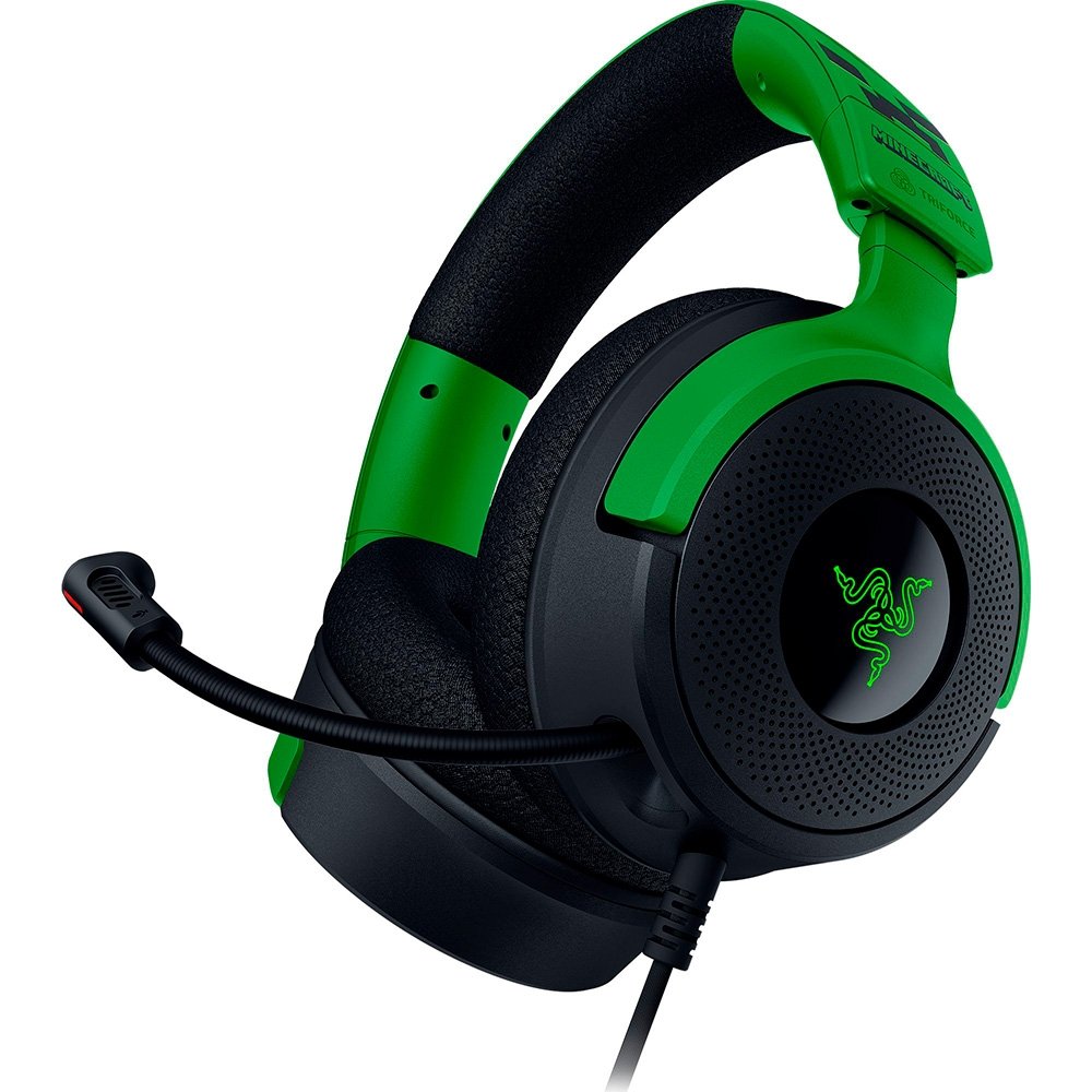 Headset Gamer Razer Kraken V4 X, Som Surround 7.1, Conexão USB, Minecraft Edition - RZ04-05180200-R3M1 - view 2
