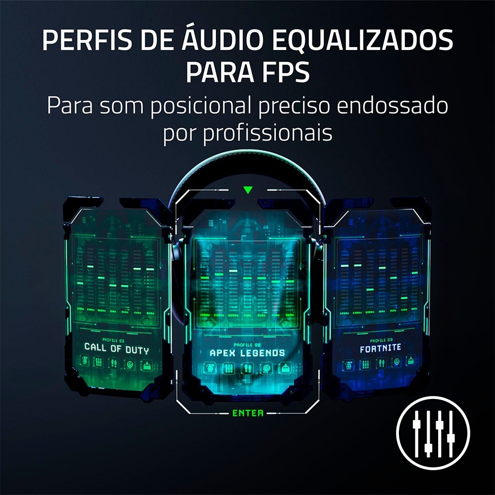 Headset Gamer Sem Fio Razer BlackShark V2 Pro, para PlayStation, Preto - RZ04-04530500-R3UA Headset Gamer Sem Fio Razer BlackShark V2 Pro, para PlayStation, Preto - RZ04-04530500-R3UA