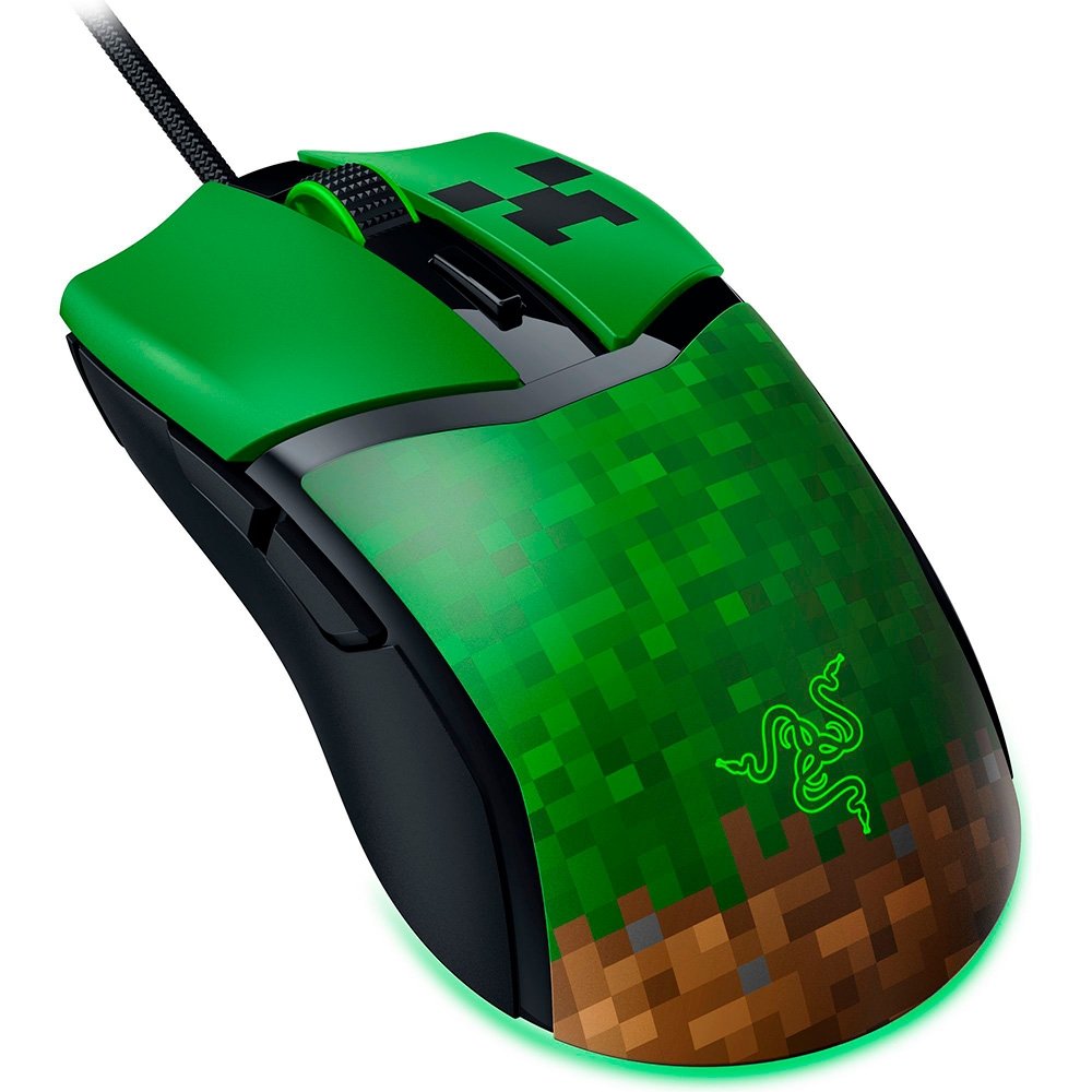 Mouse Gamer ( Balão.info) Cobra, Chroma RGB, 8500 DPI, Minecraft Edition - RZ01-( Balão.info)-R3M1 - foto 2