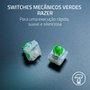 Teclado Mecânico Gamer Razer BlackWidow V4 X, Chroma RGB, Switch Green, Minecraft Edition, Layout US - RZ03-04704100-R3M1