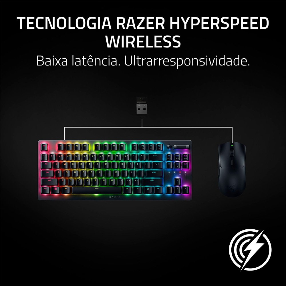 Mouse Gamer Sem Fio Razer Viper V3 HyperSpeed, 30000 DPI, Preto - RZ01-04910100-R3M1 - view 10