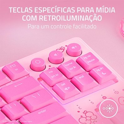 Razer Ornata V3 Tenkeyless ハローキティ teclado-gamer-razer-ornata-v3-