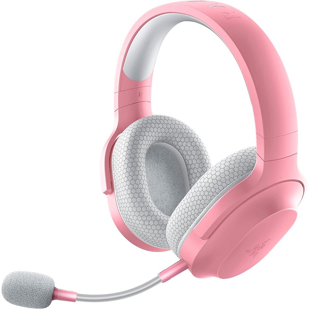 Headset Gamer Sem Fio Razer Barracuda X (2022), Multiplataforma, Quartz - RZ04-04430300-R3U1