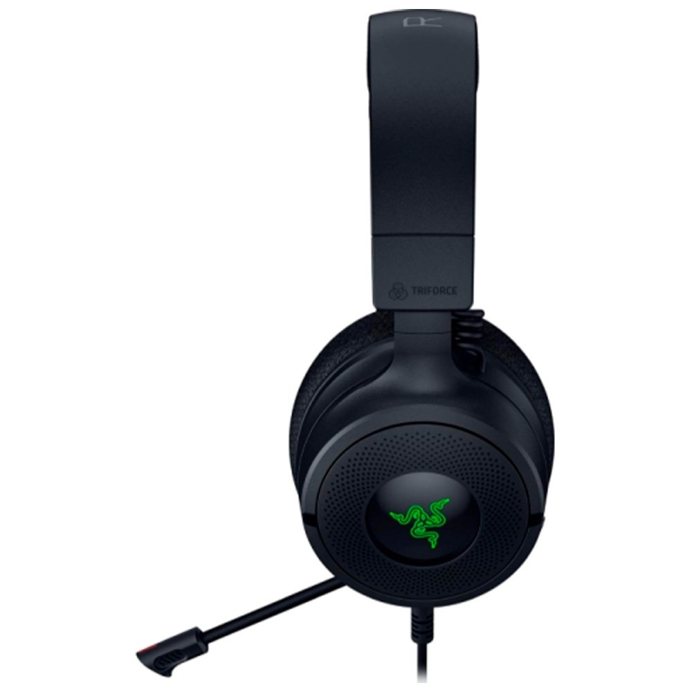 Headset Razer Kraken V4 X 7.1 Surround USB | KaBuM