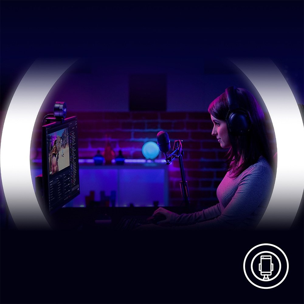 Webcam Razer Kiyo X, Full HD, 1080p, 30 FPS, Conexão USB - RZ19-04170100-R3U1 - view 2