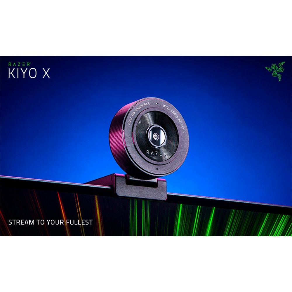 Webcam Razer Kiyo X, Full HD, 1080p, 30 FPS, Conexão USB - RZ19-04170100-R3U1 - view 7