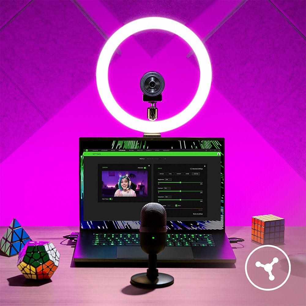 Webcam Razer Kiyo X, Full HD, 1080p, 30 FPS, Conexão USB - RZ19-04170100-R3U1 - view 3
