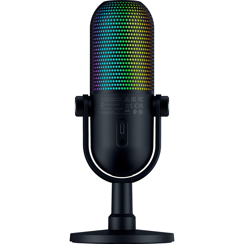Microfone Razer Seiren V3 Chroma RGB USB | KaBuM!