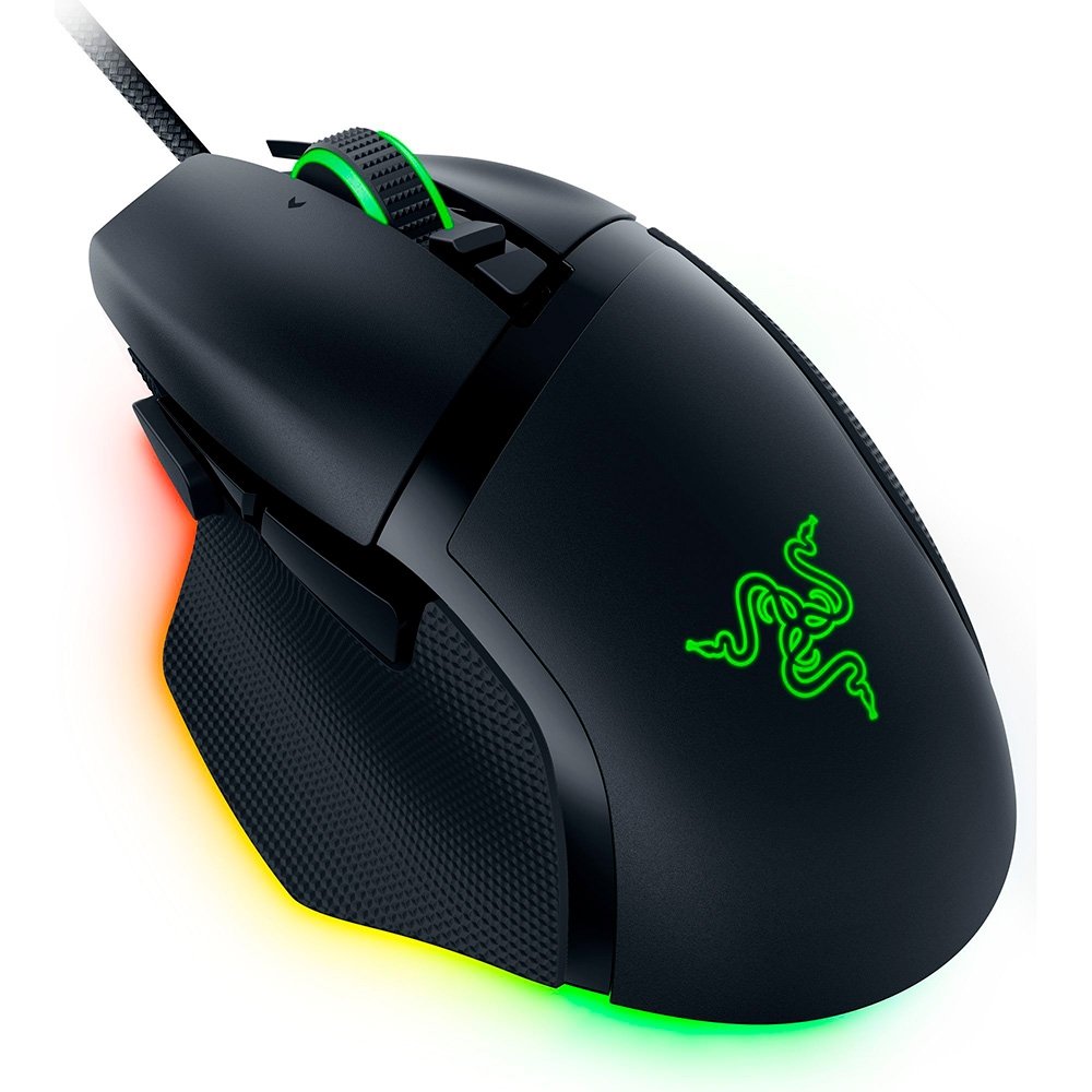 Mouse Gamer Ergonômico ( Balão.info) Basilisk V3 35K, RGB, Sensor 35K DPI, Preto - RZ01-( Balão.info - foto 6