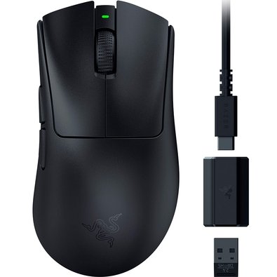 Mouse Gamer Sem Fio Razer DeathAdder V3 HyperSpeed, 30000 DPI, Preto - RZ01-05140100-R3U1