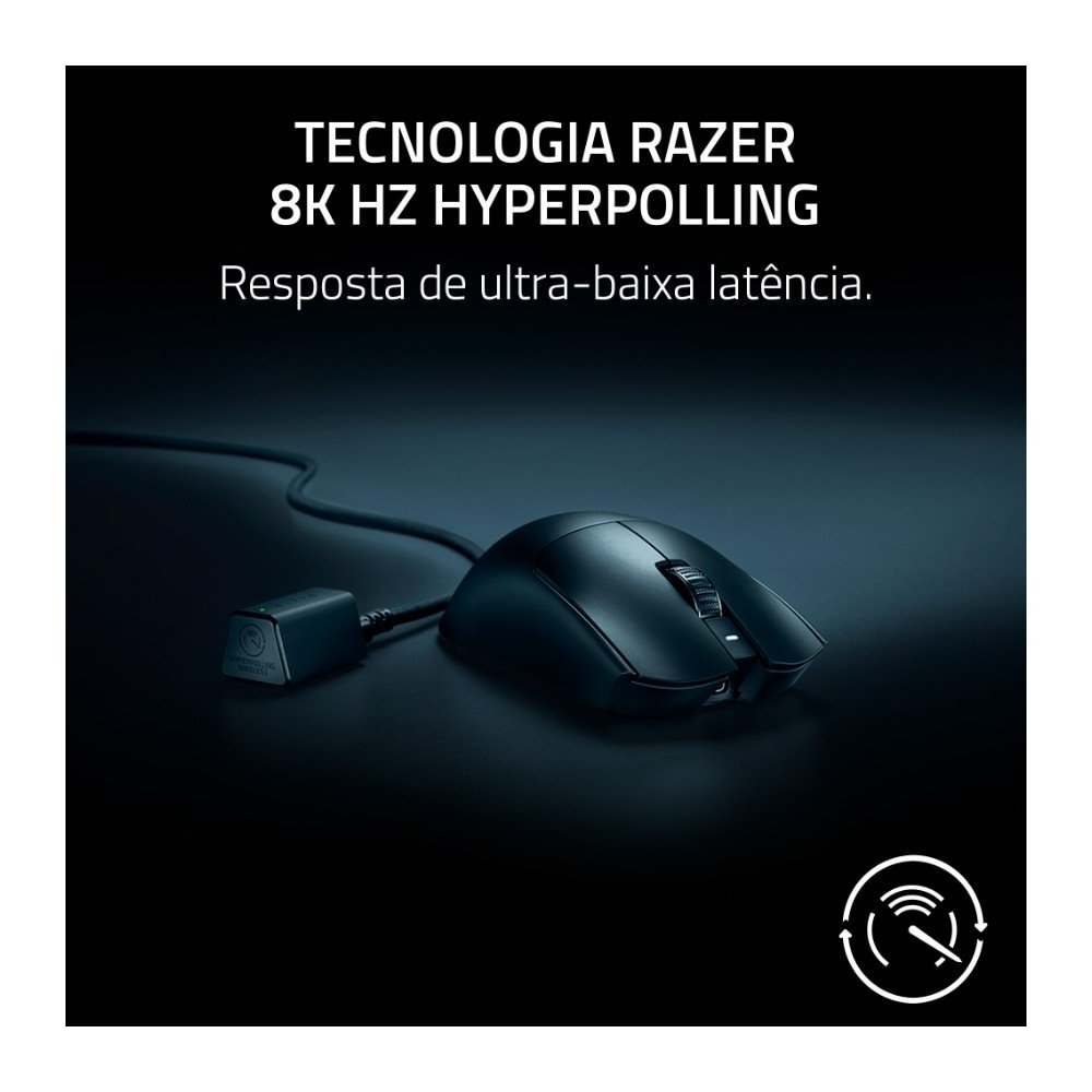 Mouse Razer Viper V3 Pro 35000 DPI | KaBuM!
