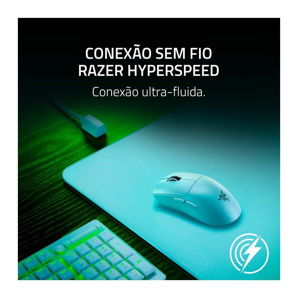 Razer Viper V3 Pro White 35K DPI | KaBuM!