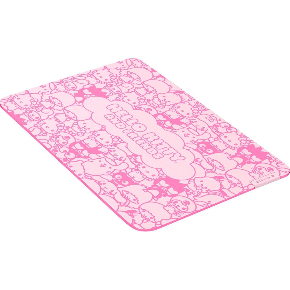 Imagem 3 de 7 do produto Mousepad Gamer Razer Gigantus V2, Tecido Macio, Médio, Hello Kitty and Friends Edition - RZ02-03333400-R3M1