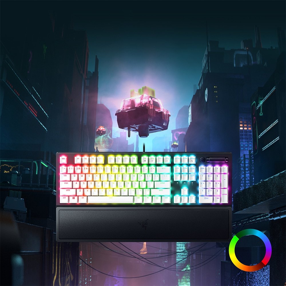 Teclado Mecânico Gamer ( Balão.info) V3, Chroma RGB, Switch Green, Edição Especial, Layout US - RZ03-( Balão.info)-R3U1 - foto 5