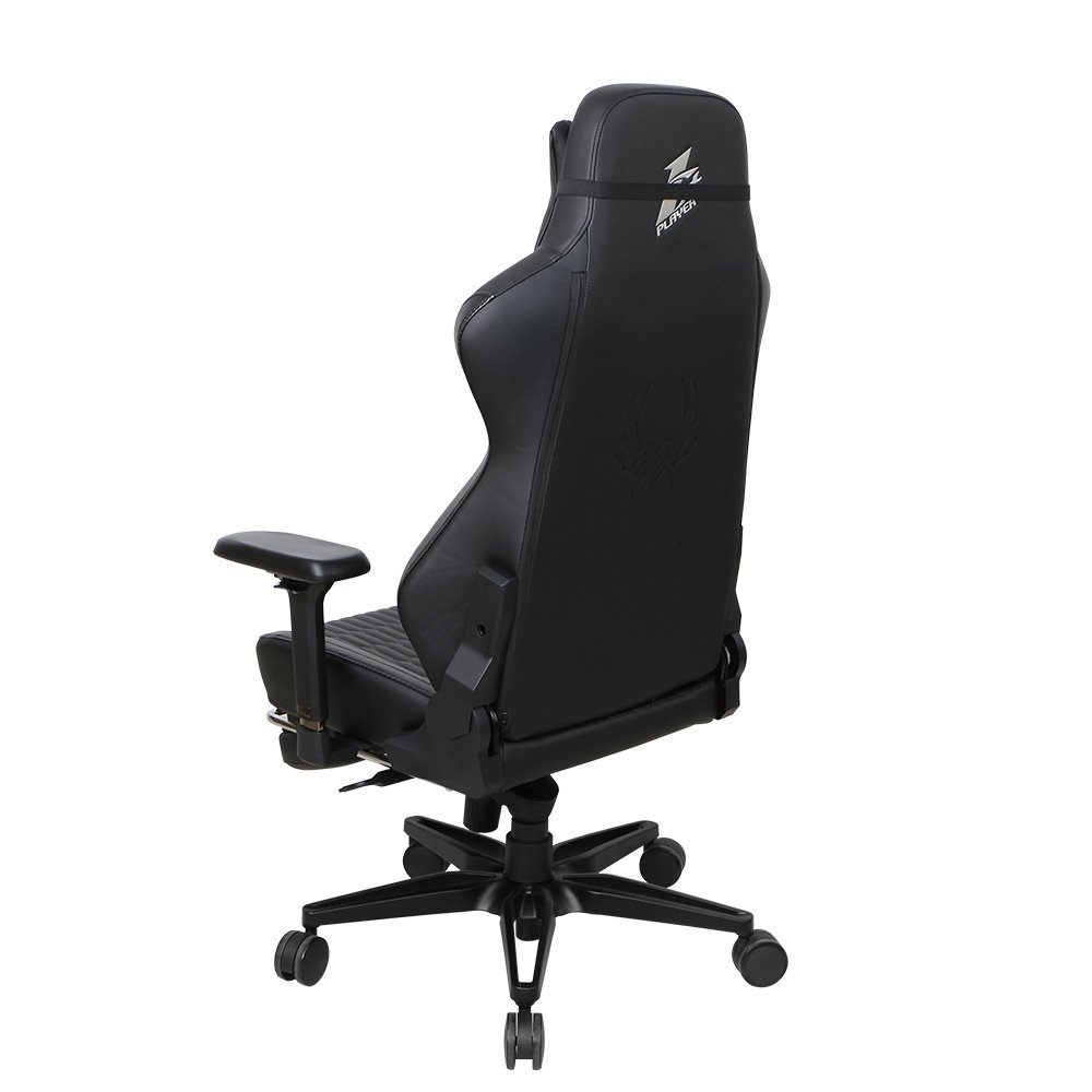 Cadeira Gamer 1STPLAYER DUKE, Até 160kg, Reclinável, Almofadas e Apoio para os Pés, Cilindro de Gás Classe 4, Preta - DUKE-FR-BK - view 7