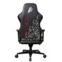 Cadeira Gamer 1STPLAYER DUKE, Até 160kg, Almofadas e Apoio para os Pés, Cilindro de Gás Classe 4, Preta e Vermelha - DUKE-FR-BKRE