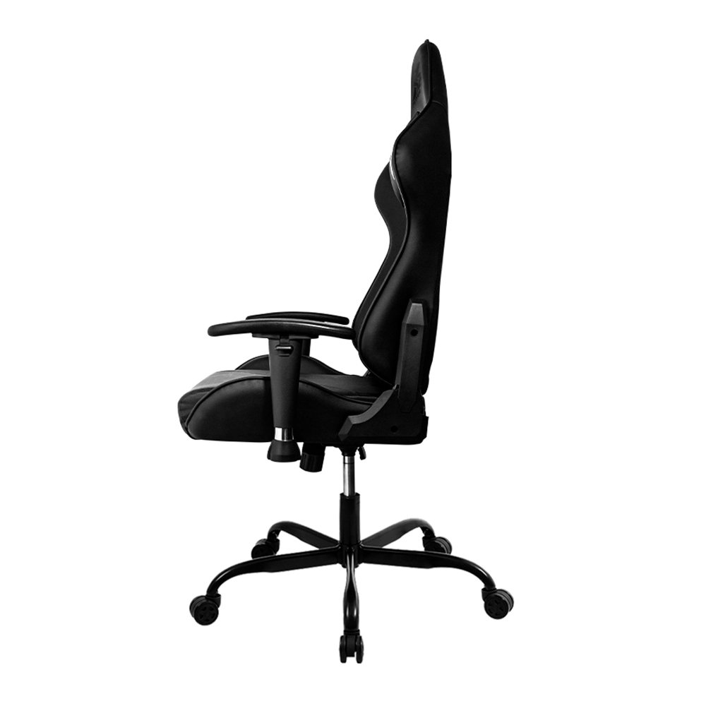 Imagem 2 de 5 do produto Cadeira Gamer 1STPLAYER S02, Até 120kg, Reclinável, com Almofadas, Material PVC, Preta - S02-BK