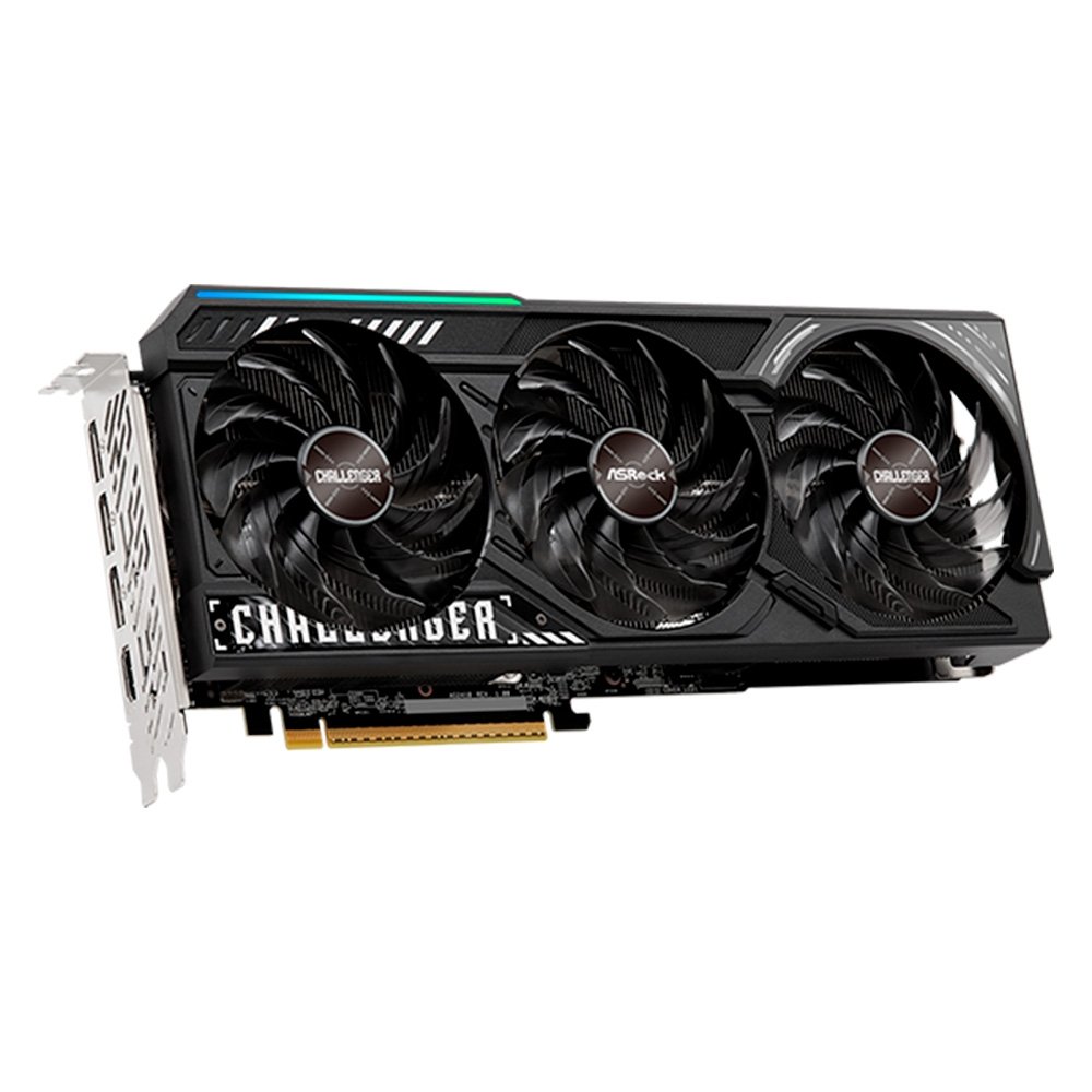 Imagem 3 de 6 do produto Placa de Vídeo ASRock Radeon RX 9070 XT Challenger, AMD, 16GB - 90-GA61ZZ-00UANF