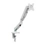Suporte de Mesa Articulado Bluecase Ergo Flexy para Monitor, 17"" a 32"", Suspensão Mecânica, Até 9kg, Branco - BSMTS01-1WBX