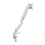 Suporte de Mesa Articulado Bluecase Ergo Flexy para Monitor, 17"" a 32"", Suspensão Mecânica, Até 9kg, Branco - BSMTS01-1WBX
