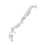 Suporte de Mesa Articulado Bluecase Ergo Flexy para Monitor, 17"" a 32"", Suspensão Mecânica, Até 9kg, Branco - BSMTS01-1WBX