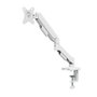 Suporte de Mesa Articulado Bluecase Ergo Flexy para Monitor, 17"" a 32"", Suspensão Mecânica, Até 9kg, Branco - BSMTS01-1WBX