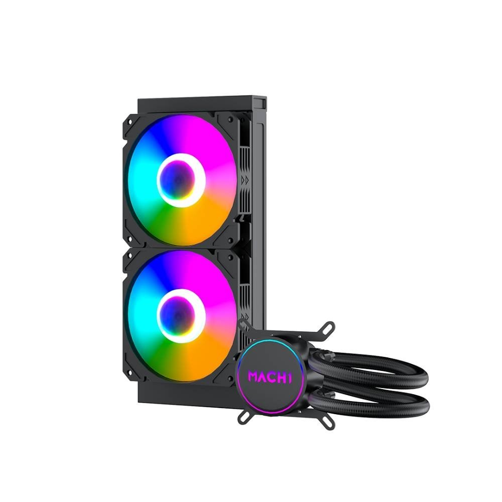 Water Cooler MACH1 Logic, RGB, 240mm, AMD e Intel, Preto - GK240