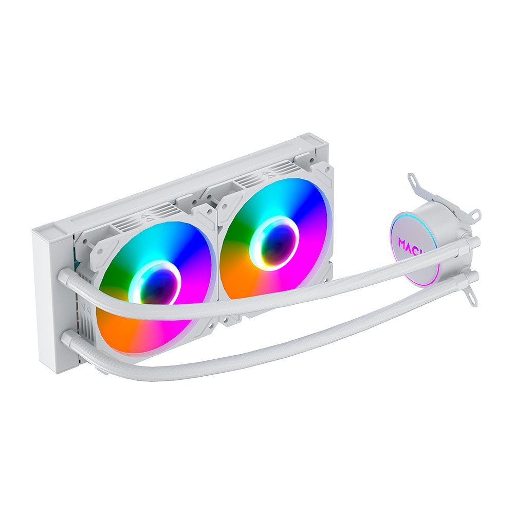 Water Cooler MACH1 Logic, RGB, 240mm, AMD e Intel, Branco - GK240W