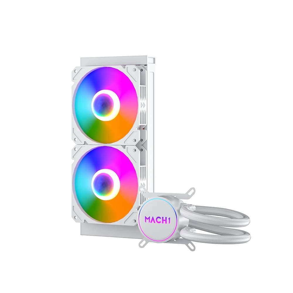 Water Cooler MACH1 Logic, RGB, 240mm, AMD e Intel, Branco - GK240W