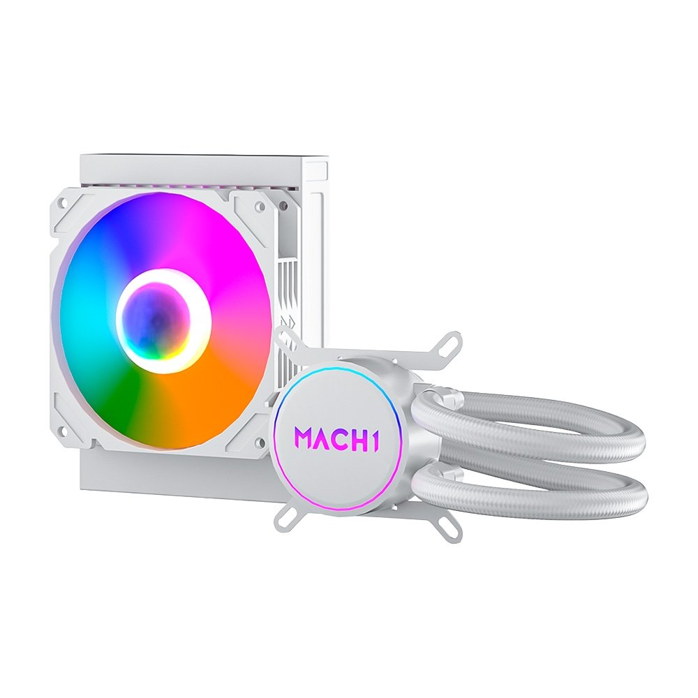 , RGB, 120mm, AMD e Intel, Branco - GK120W - view 2