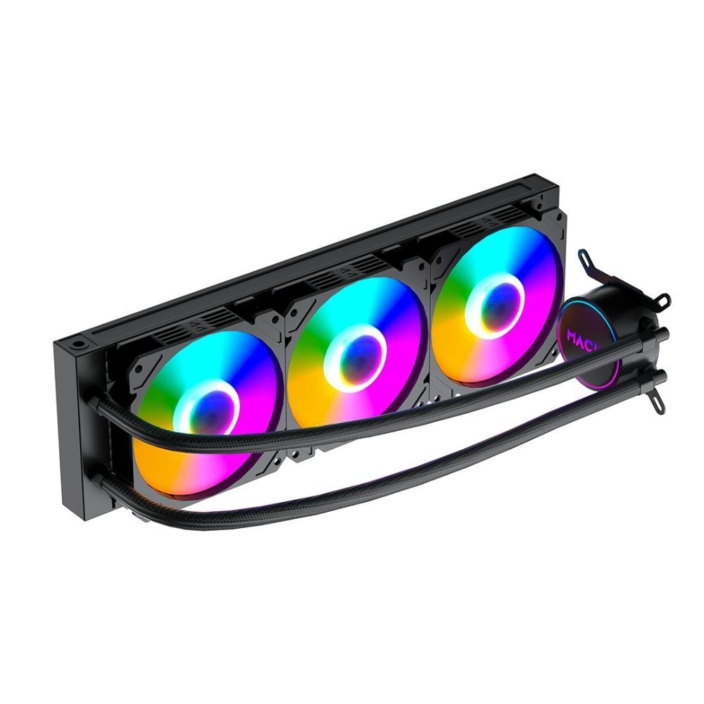 Water Cooler MACH1 Logic, RGB, 360mm, AMD e Intel, Preto - GK360