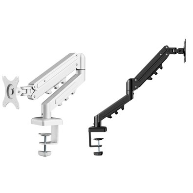 Suporte de Mesa Articulado para Monitor de 17"" a 32"" FlexiSpot F5, Ajustes com Pistão a Gás, VESA, Preto - F5B