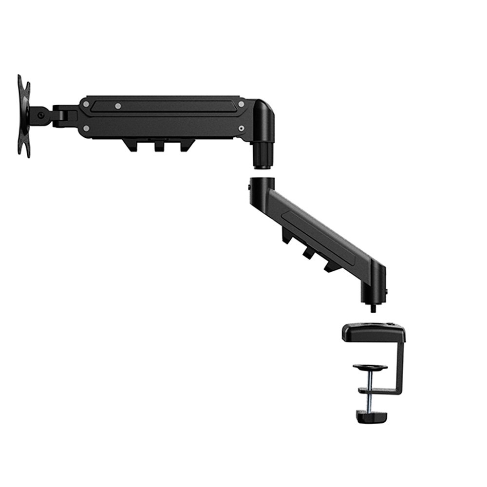 Imagem 2 de 10 do produto Suporte de Mesa Articulado para Monitor de 17"" a 32"" FlexiSpot F5, Ajustes com Pistão a Gás, VESA, Preto - F5B
