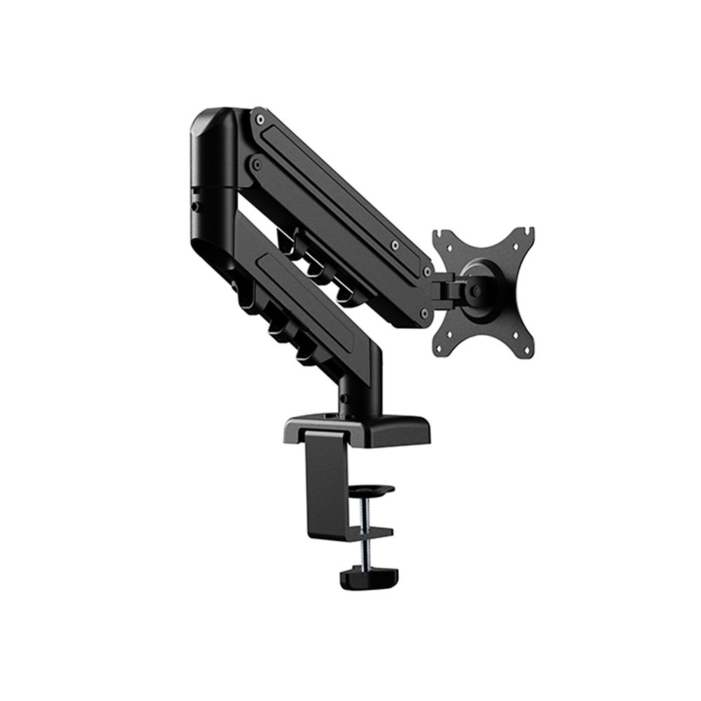 Imagem 4 de 10 do produto Suporte de Mesa Articulado para Monitor de 17"" a 32"" FlexiSpot F5, Ajustes com Pistão a Gás, VESA, Preto - F5B