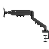 Suporte de Mesa Articulado para Monitor de 17"" a 32"" FlexiSpot F5, Ajustes com Pistão a Gás, VESA, Preto - F5B