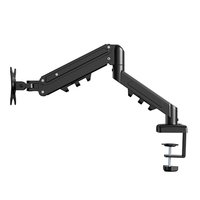 Suporte de Mesa Articulado para Monitor de 17"" a 32"" FlexiSpot F5, Ajustes com Pistão a Gás, VESA, Preto - F5B