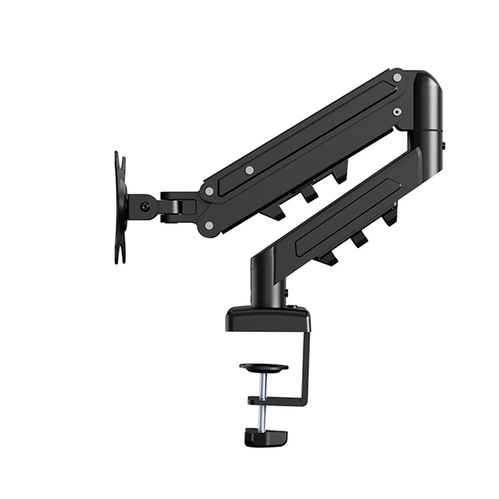 Imagem 7 de 10 do produto Suporte de Mesa Articulado para Monitor de 17"" a 32"" FlexiSpot F5, Ajustes com Pistão a Gás, VESA, Preto - F5B