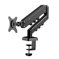 Suporte de Mesa Articulado para Monitor de 17"" a 32"" FlexiSpot F5, Ajustes com Pistão a Gás, VESA, Preto - F5B