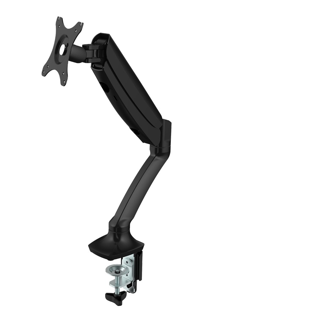 Imagem 2 de 9 do produto Suporte de Mesa Articulado para Monitor de 10" a 30" FlexiSpot F7, Ajustes com Pistão a Gás, VESA, Preto - F7B