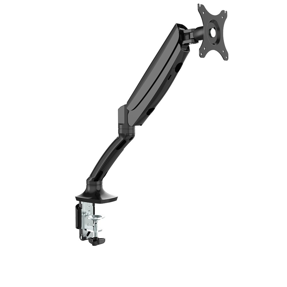 Imagem 3 de 9 do produto Suporte de Mesa Articulado para Monitor de 10" a 30" FlexiSpot F7, Ajustes com Pistão a Gás, VESA, Preto - F7B