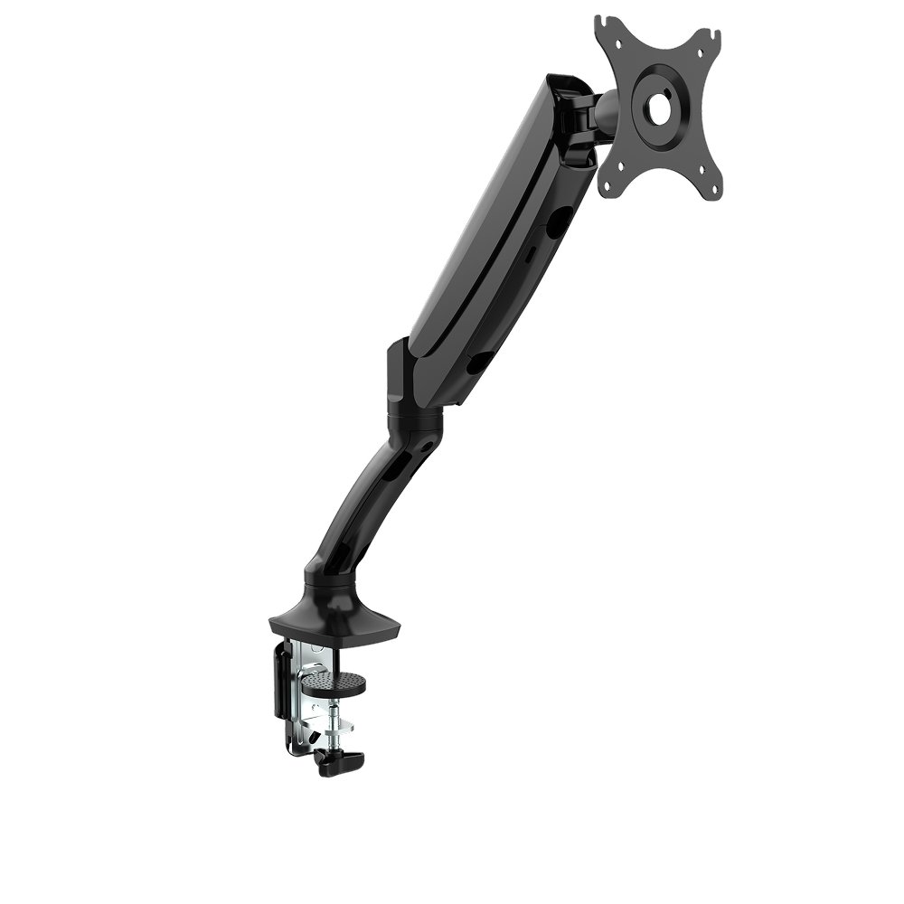 Imagem 4 de 9 do produto Suporte de Mesa Articulado para Monitor de 10" a 30" FlexiSpot F7, Ajustes com Pistão a Gás, VESA, Preto - F7B
