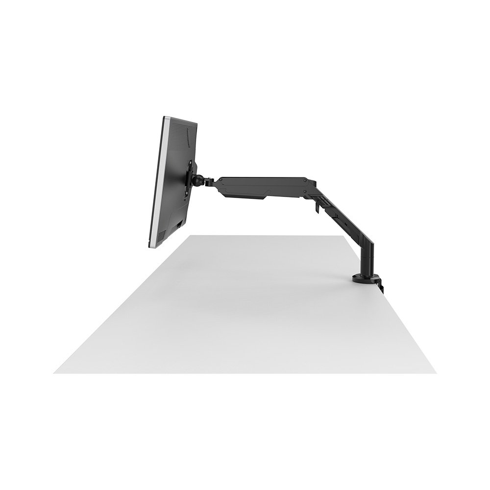 Imagem 9 de 23 do produto Suporte de Mesa Articulado para Monitor de 17" a 36" FlexiSpot MA8, Ajustes com Pistão a Gás, VESA, Preto - MA8B