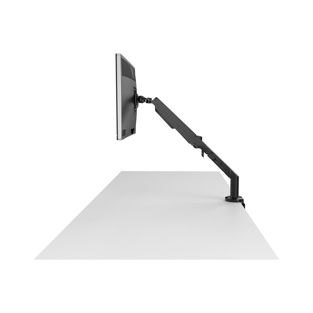 Imagem 10 de 23 do produto Suporte de Mesa Articulado para Monitor de 17" a 36" FlexiSpot MA8, Ajustes com Pistão a Gás, VESA, Preto - MA8B