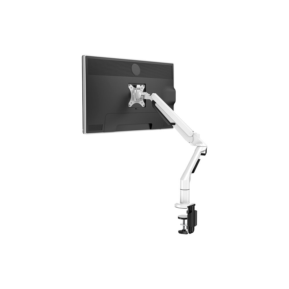 Imagem 5 de 24 do produto Suporte de Mesa Articulado para Monitor de 17" a 36" FlexiSpot MA8, Ajustes com Pistão a Gás, VESA, Branco - MA8W