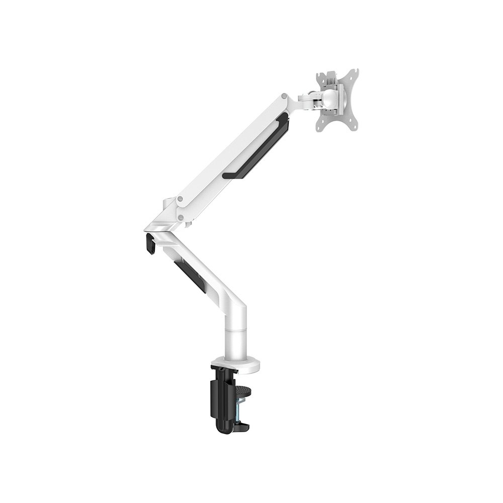 Imagem 4 de 24 do produto Suporte de Mesa Articulado para Monitor de 17" a 36" FlexiSpot MA8, Ajustes com Pistão a Gás, VESA, Branco - MA8W