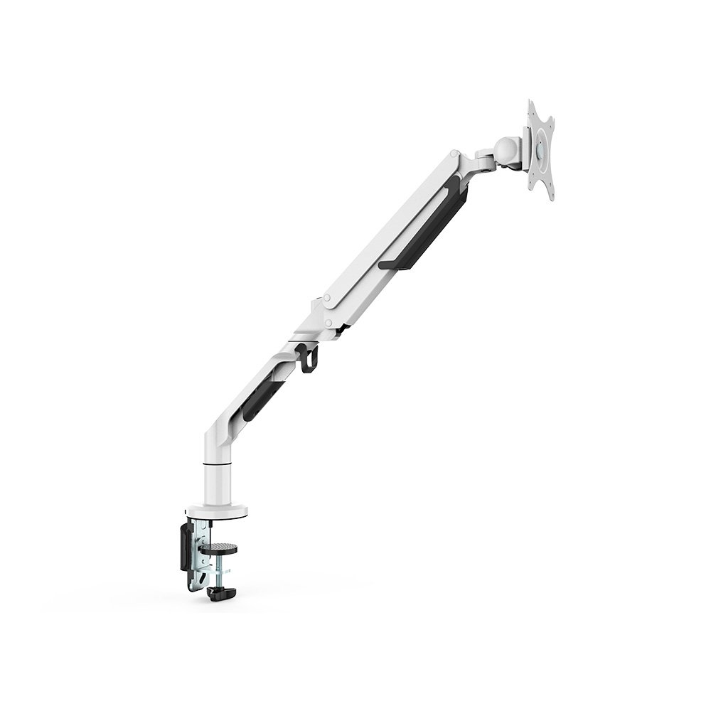 Imagem 7 de 24 do produto Suporte de Mesa Articulado para Monitor de 17" a 36" FlexiSpot MA8, Ajustes com Pistão a Gás, VESA, Branco - MA8W